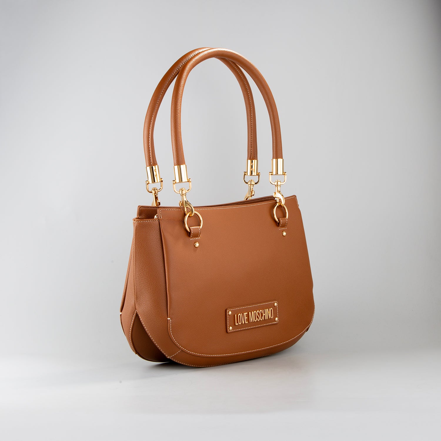 Borsa cuoio in pelle Love Moschino