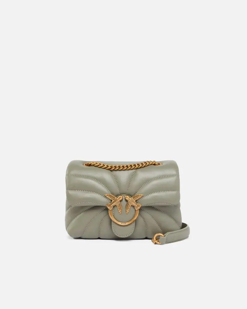 PINKO Borsetta Love Puff Mini Cl PE 25 PLTT 100039 A0F2 Verde