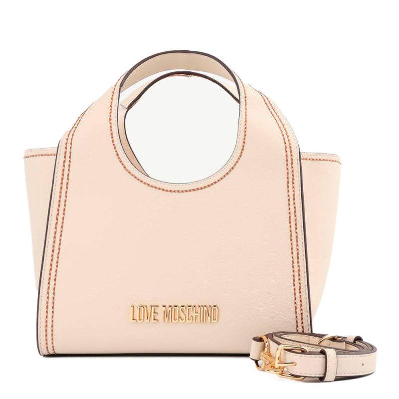 Borsa Love Moschino avorio e nera