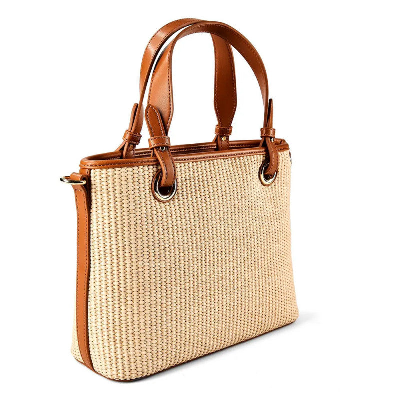 Borsa rafia love Moschino