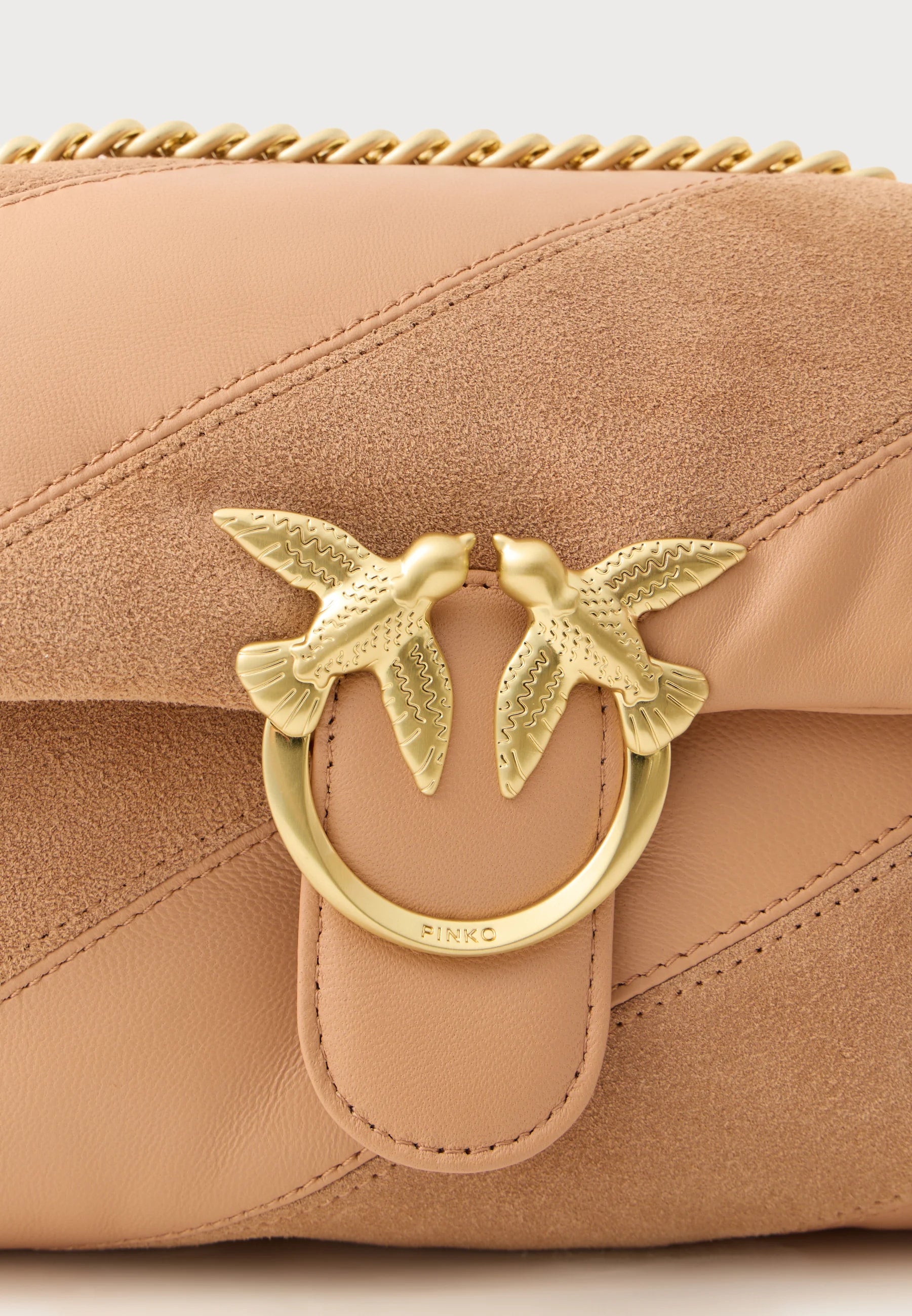 LOVE PUFF CLASSIC TRAPUNTA A INTARSIO - Borsa a tracolla