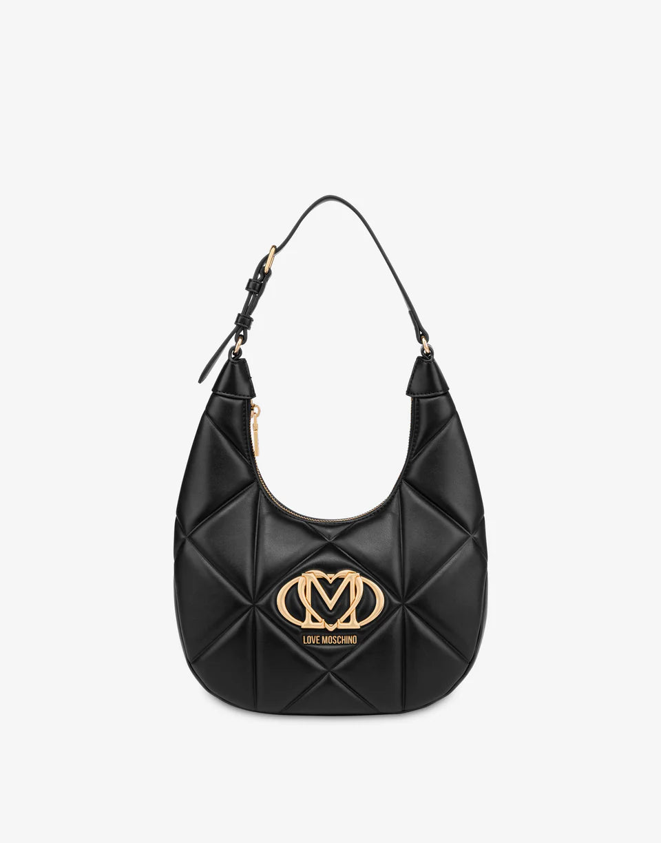 Hobo bag trapuntata