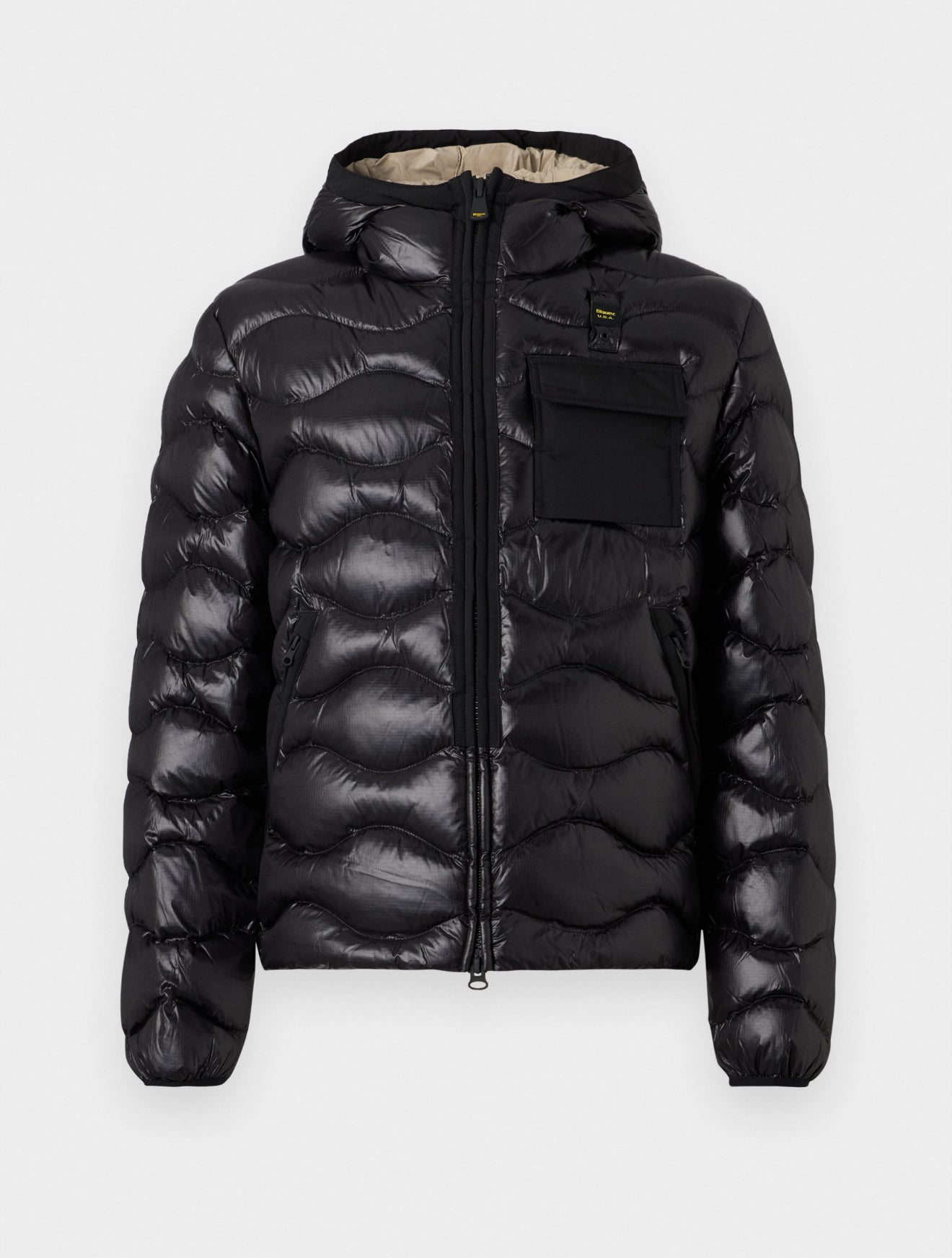 Blauer Nero Con Taschino Uomo