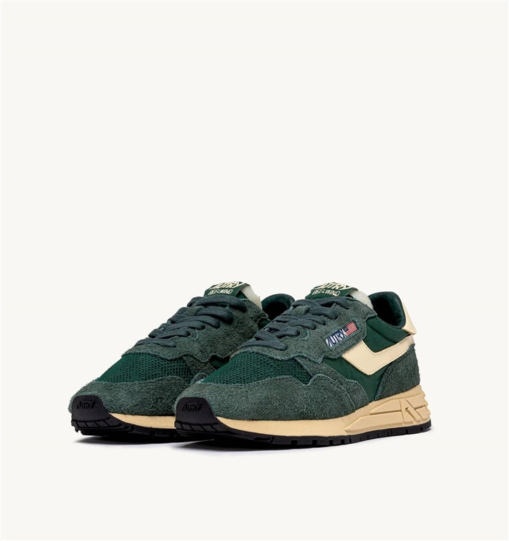 Sneakers Uomo reelwind low in nylon suede e pelle