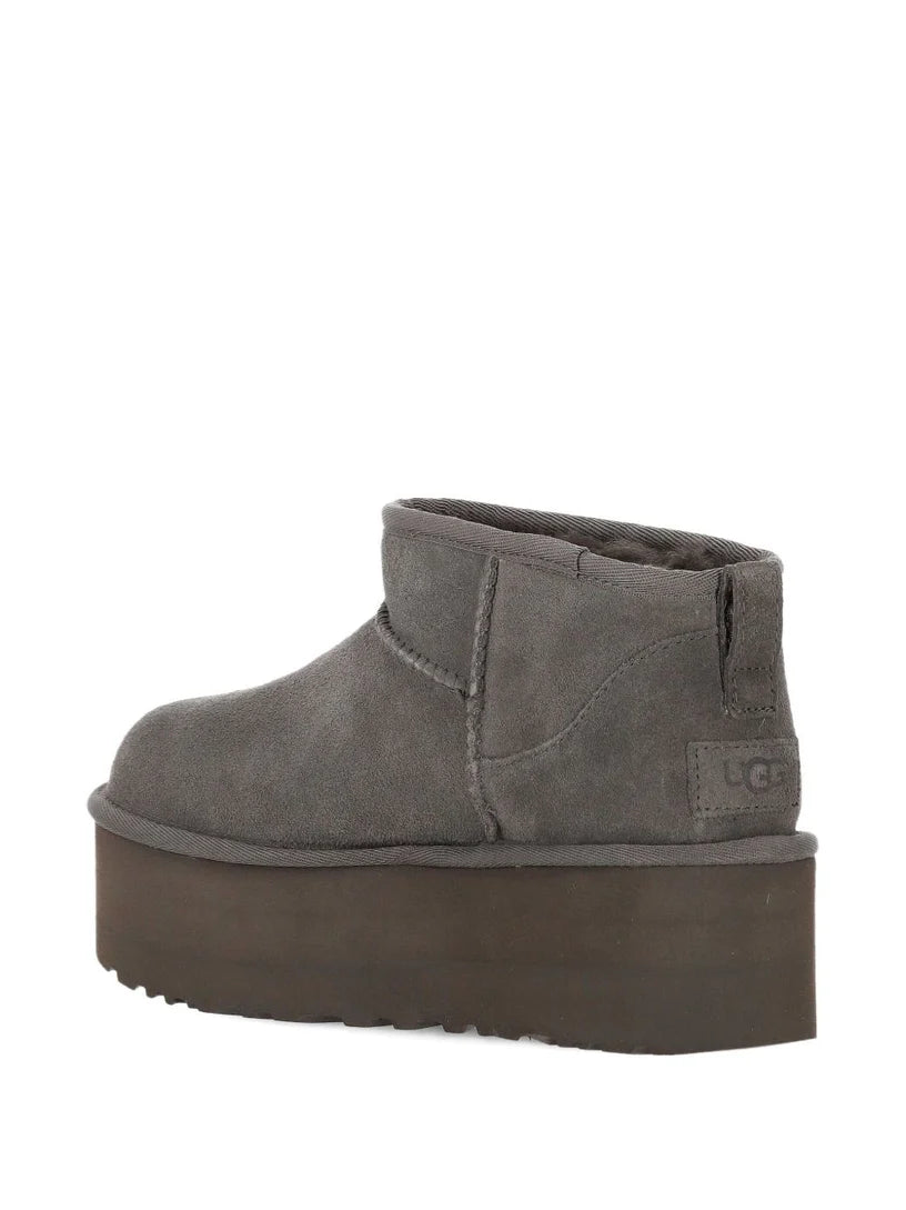 Ugg platform ultra mini grey