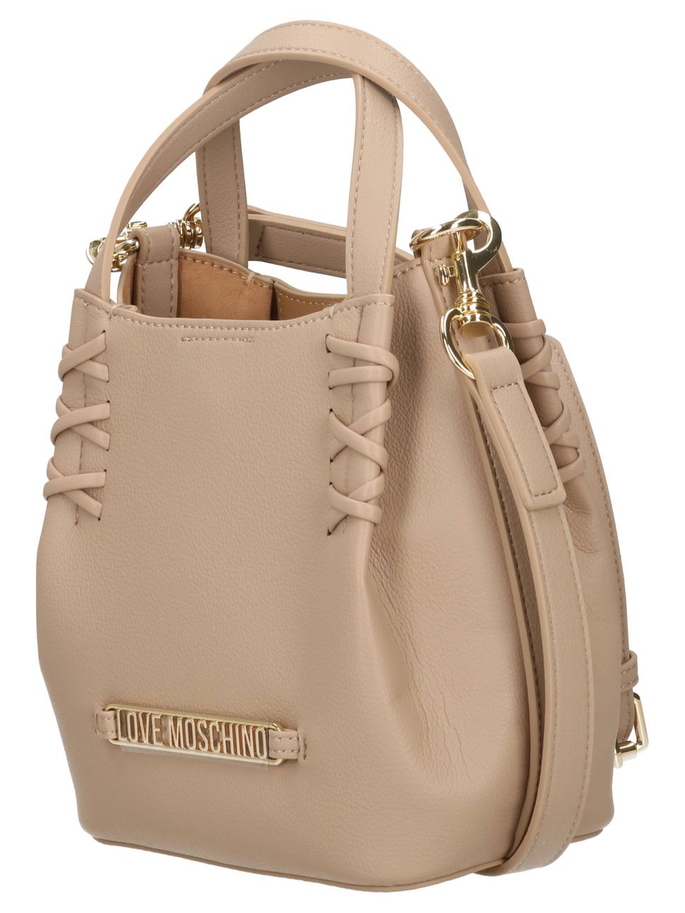 Borsa Taupe Love Moschino