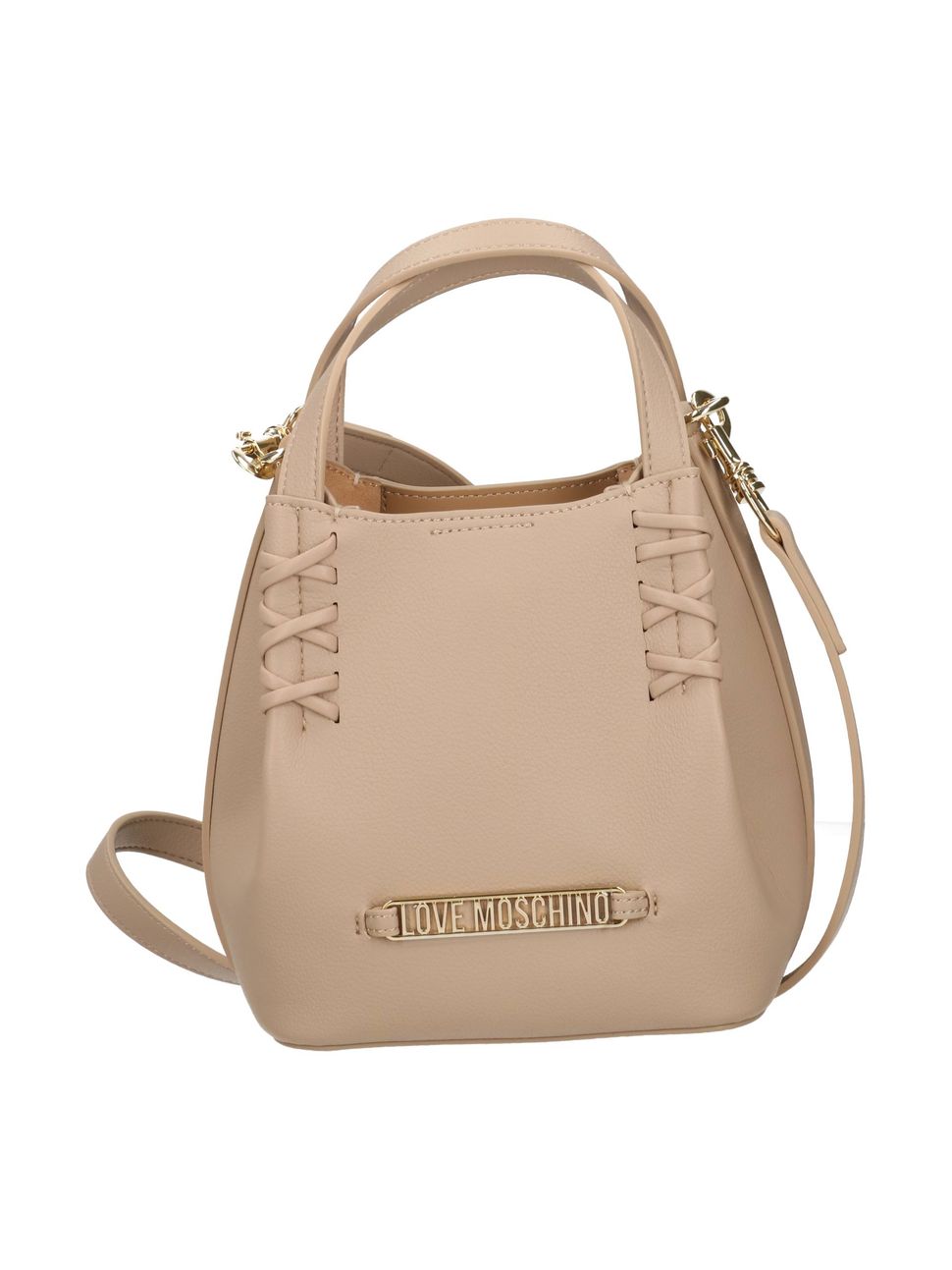 Borsa Taupe Love Moschino