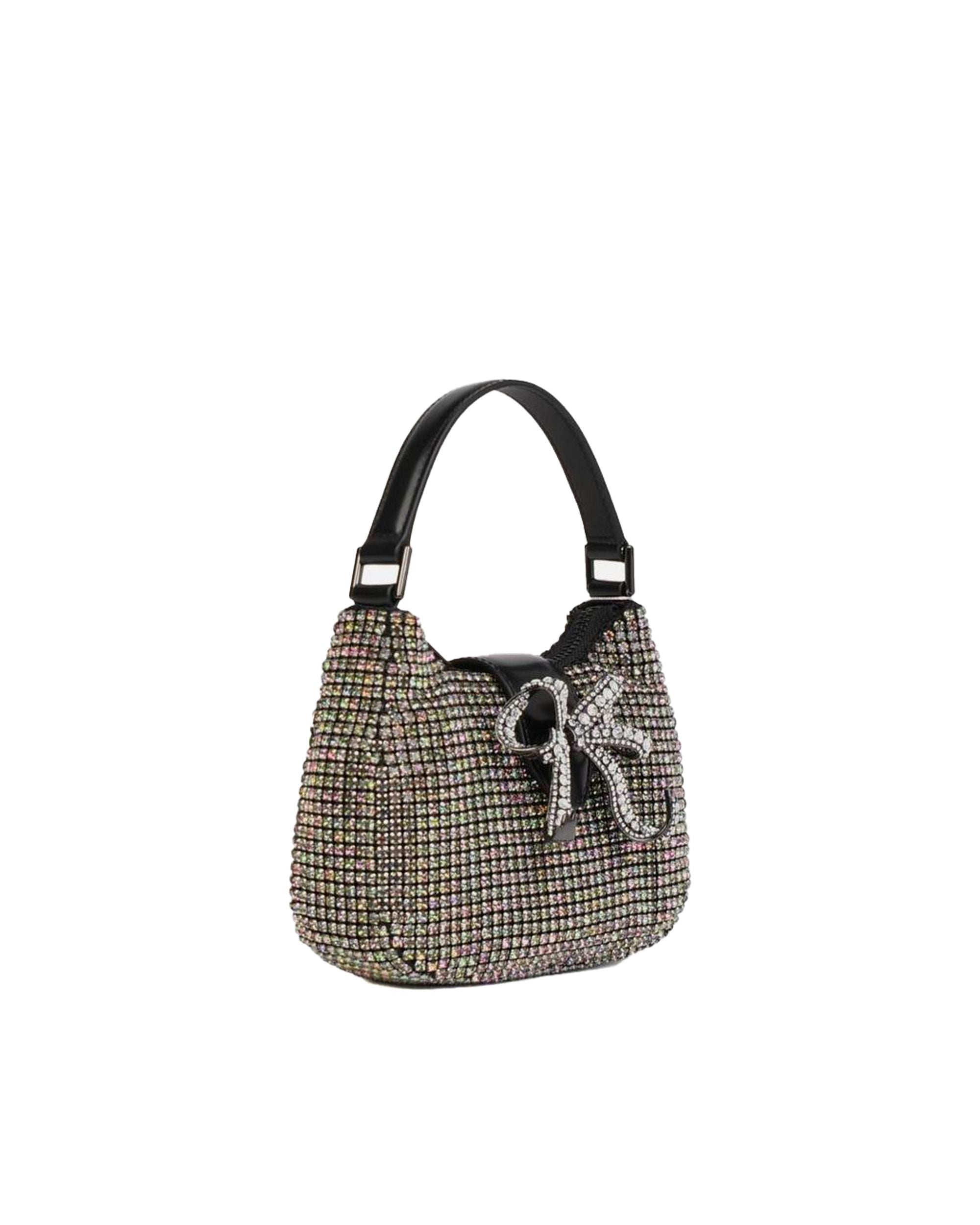 Self-Portrait  Borsa a mano con fiocco e multistrass