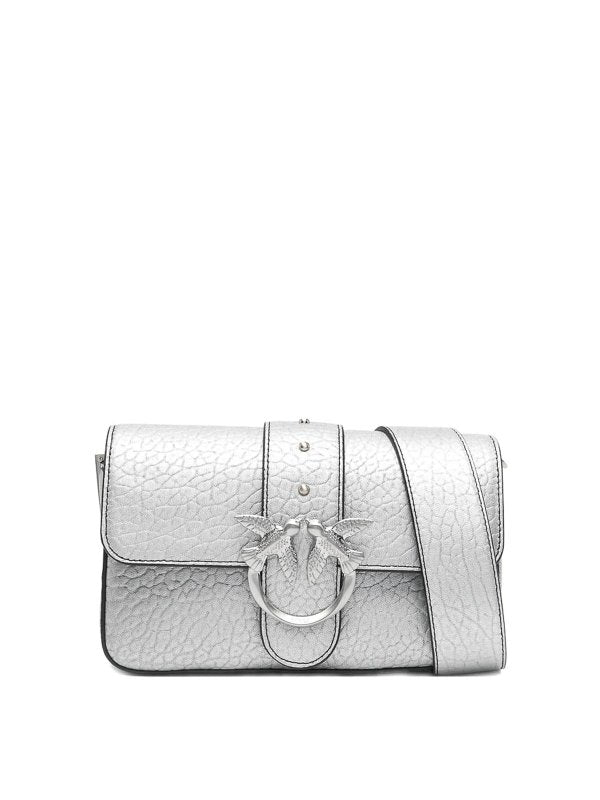 MINI SLOUCHY BAG  ELEFANT SILVER