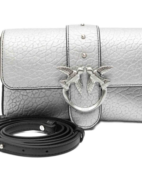 MINI SLOUCHY BAG  ELEFANT SILVER