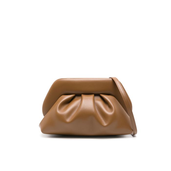 TheMoirè Tia Vegan Fabric Caramel bag