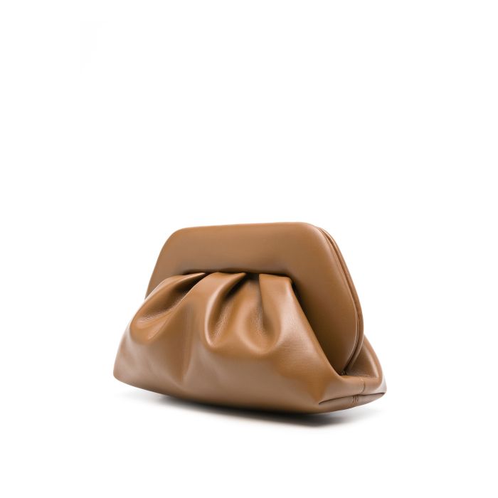 TheMoirè Tia Vegan Fabric Caramel bag