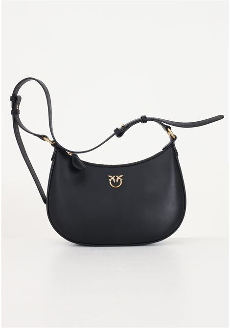 Pinko Borsa da donna nera mini love bag half moon simply