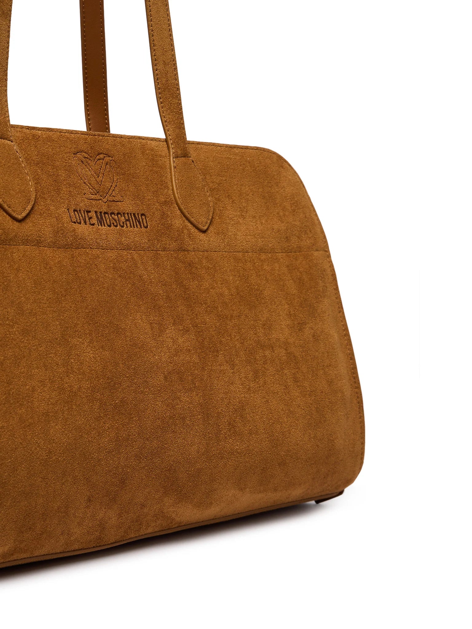 Borsa scamosciata Love Moschino
