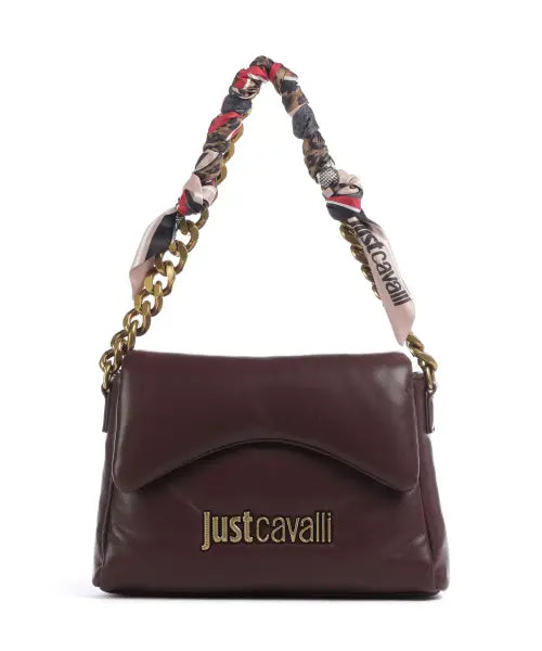 Just Cavalli Puffy Foulard Borsa a spalla pelle sintetica nero - 79RA4BD1-ZS748-343