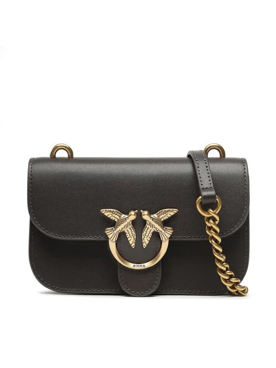 PINKO LOVE BELL CLASSIC DARK BROWN