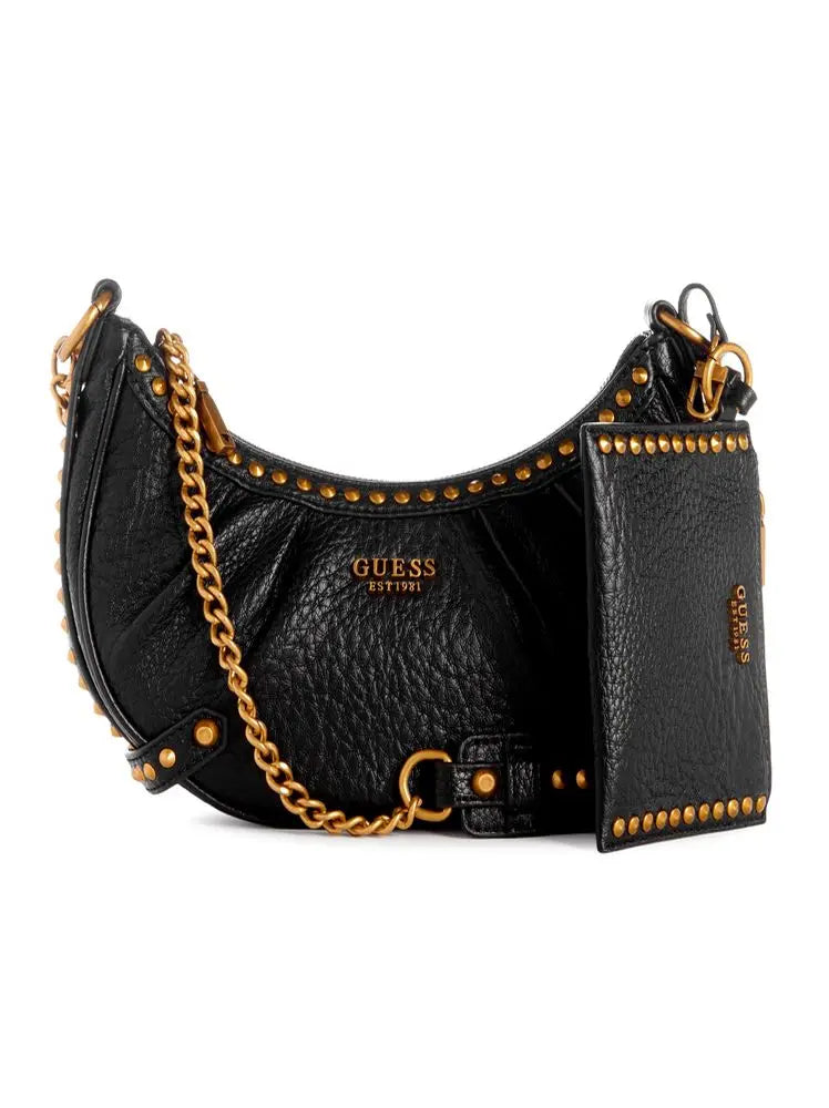 Guess Clelia Crossbody Top Zip Bla Nero